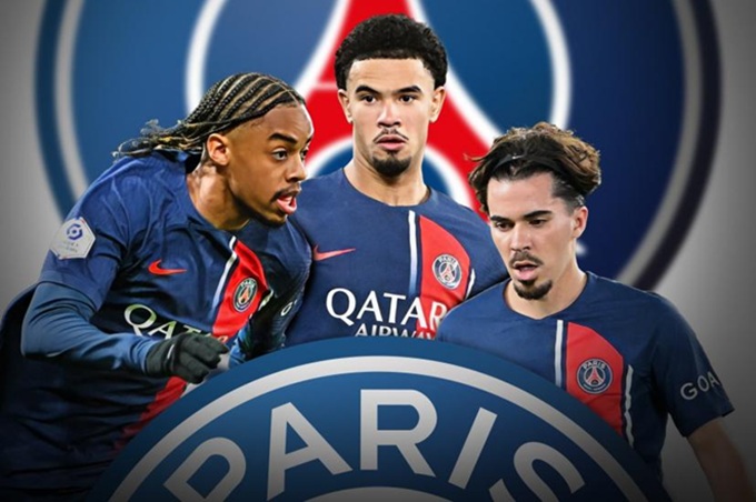 PSG đang sở hữu dàn cầu thủ tuổi trẻ tài cao