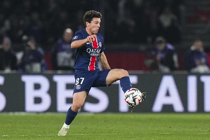 Tiền vệ 20 tuổi Joao Neves đang có mùa giải rực sáng ở PSG