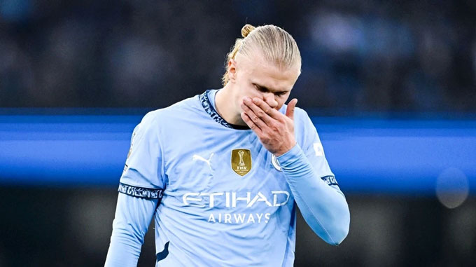 Haaland có thể ra đi ở hè 2025 nếu Man City không có vé dự Champions League