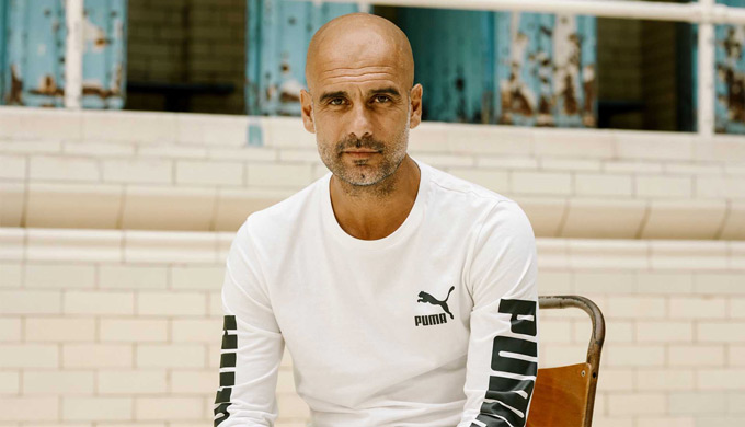 Pep là đại sứ thương hiệu của Puma