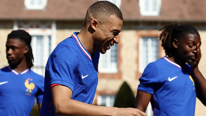 Mbappe trở lại ĐT Pháp kể từ sau EURO 2024