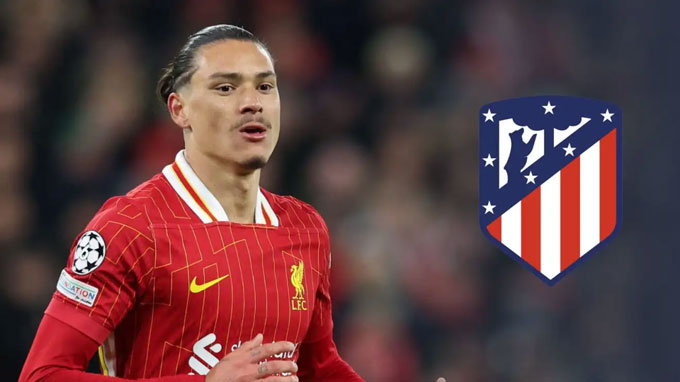 Nunez là mục tiêu của Atletico ở hè 2025