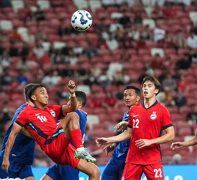 Singapore thua Nepal ngay trên sân nhà 