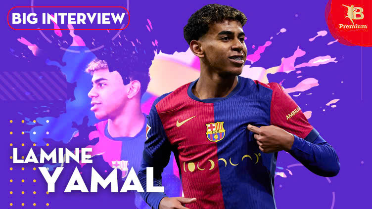 Tiền đạo Lamine Yamal đang trải qua mùa giải rất hay cùng Barca