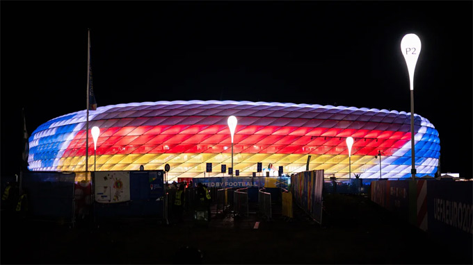 Sân Allianz Arena sẽ tổ chức trận chung kết UEFA Nations League 2024/25