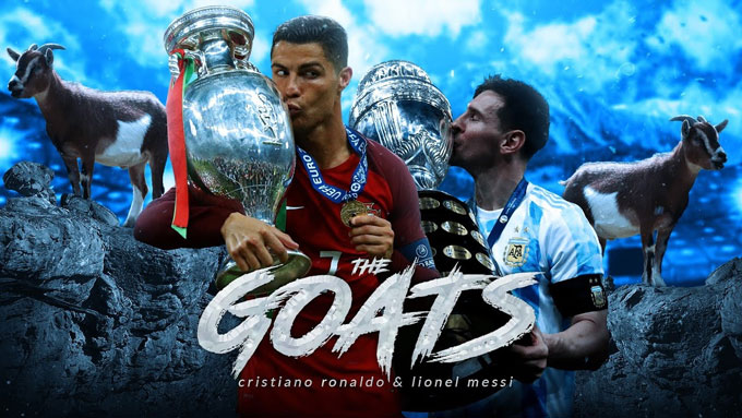 Ronaldo và Messi vẫn trong cuộc tranh luận xem ai là GOAT