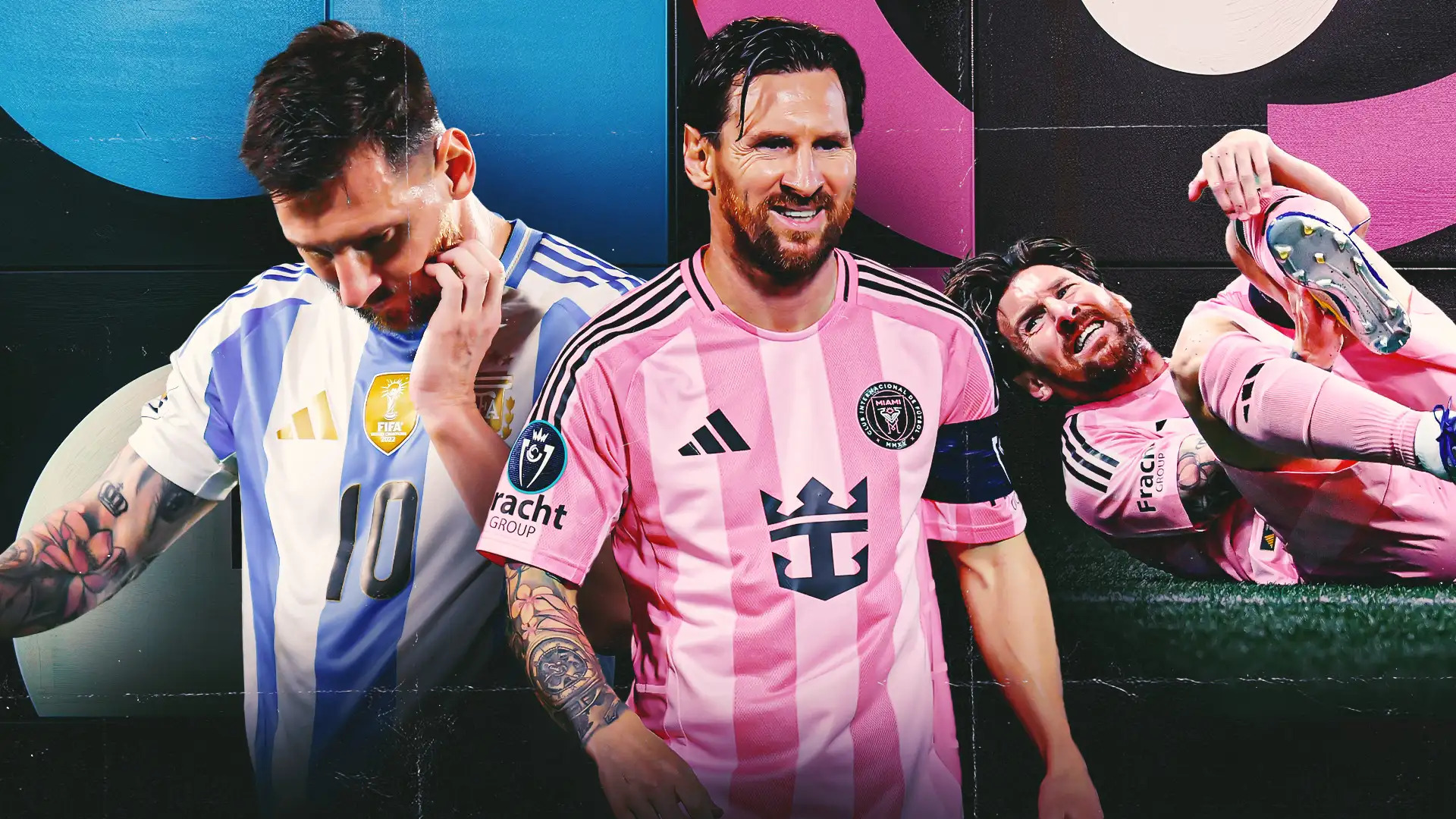 Lionel Messi đang bước vào giai đoạn cuối sự nghiệp khi chấn thương bắt đầu ảnh hưởng