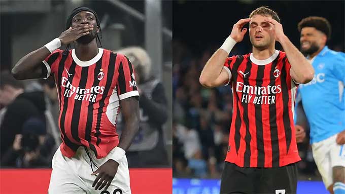 Hiện tại Abraham, chứ không phải Gimenez, là người có suất đá chính tại Milan