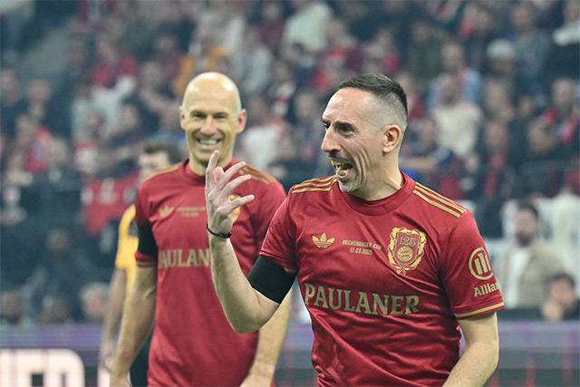 Ribery từng có nhiều năm chơi bóng ở Đức cho Bayern
