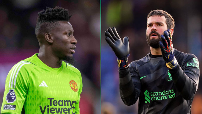 Onana có thể bị MU thay thế bằng Alisson