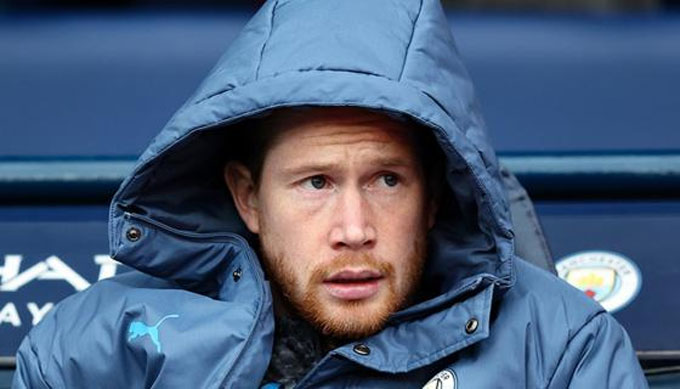 De Bruyne hiện không còn được ra sân nhiều cho Man City