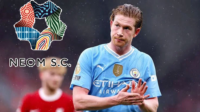 Neom SC có thể là bến đỗ tiếp theo của De Bruyne