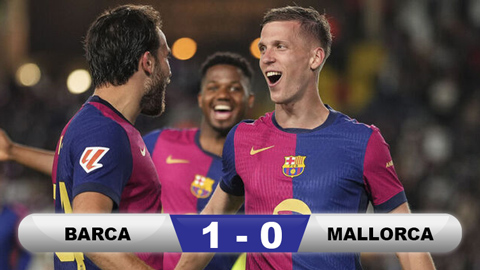 Kết quả Barca vs Mallorca: Chiến thắng tối thiểu - Bongdaplus.vn