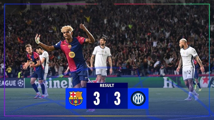 Trận bán kết lượt đi giữa Barca và Inter mang tới sự hấp dẫn đáng nhớ