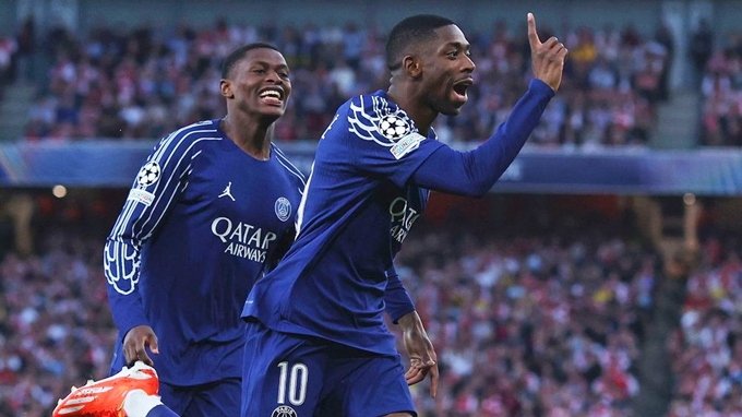 PSG đang được các nhà cái đánh giá có cơ hội vô địch cao nhất