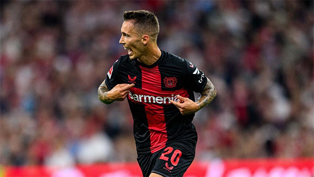 Grimaldo giành giải Vua kiến tạo Bundesliga mùa trước