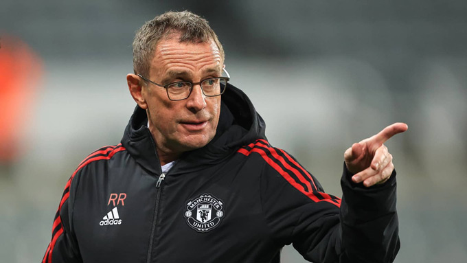 Rangnick từng có thời gian dẫn dắt MU