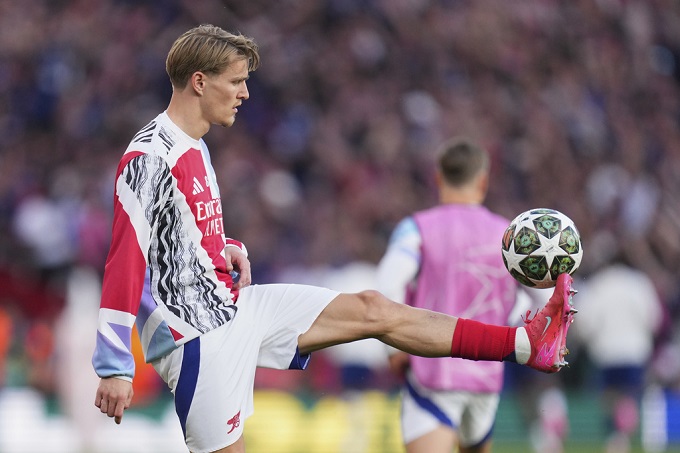 Odegaard không còn là chính mình