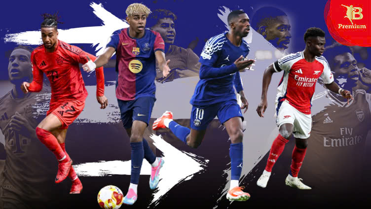 Đây là những cầu thủ chạy cánh hay nhất Champions League mùa này
