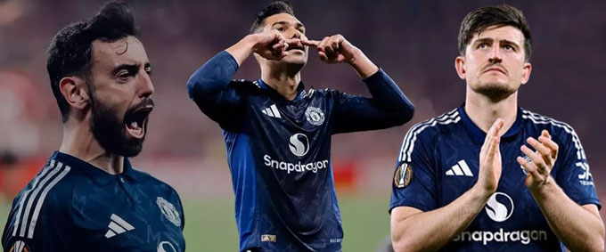 Amorim khẳng định bộ ba cựu binh là Fernandes, Casemiro và Maguire đã giúp cả đội bình tĩnh trước áp lực