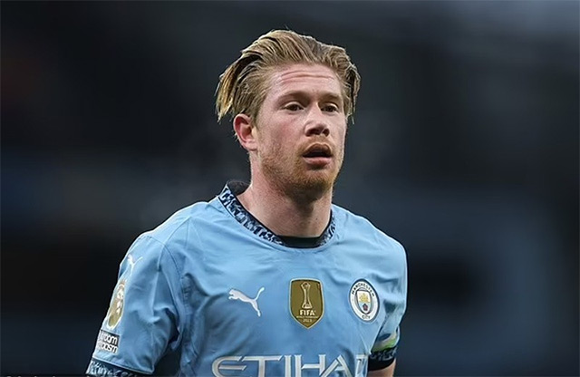 De Bruyne đang chơi mùa giải cuối cùng cho Man City