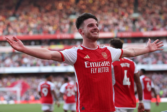 Rice xứng đáng làm thủ quân của Arsenal