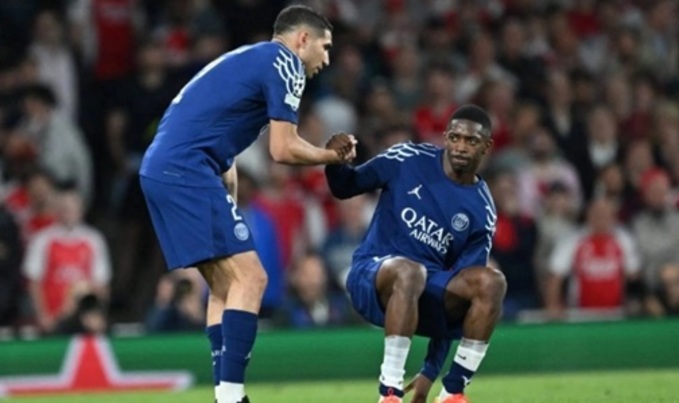 Ousmane Dembele chấn thương gân khoeo, vắng mặt trong trận đấu với Strasbourg ở vòng 32 Ligue 1