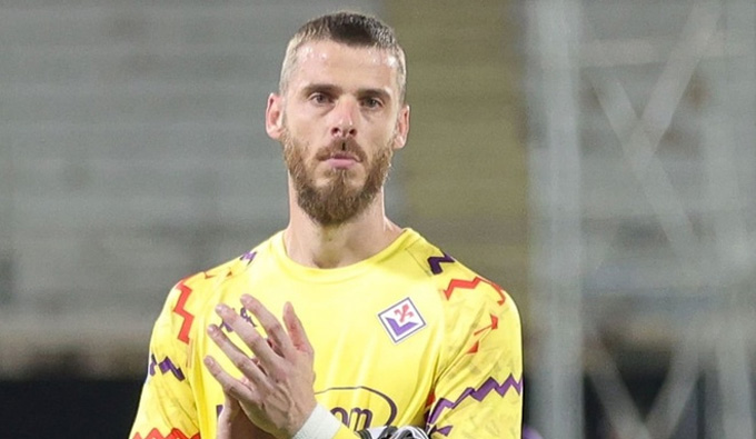 David de Gea trong màu áo Fiorentina 