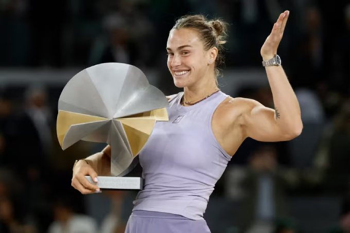 Sabalenka bỏ túi danh hiệu Madrid Open