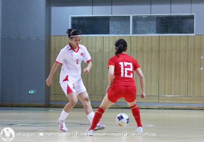 ĐT futsal nữ Việt Nam có trận giao hữu với Trung Quốc 