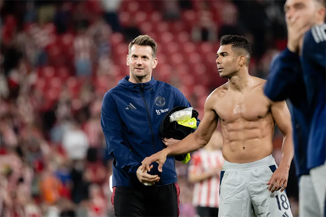 Casemiro nhờ chăm chỉ tập gym đã có được thân hình lực sỹ
