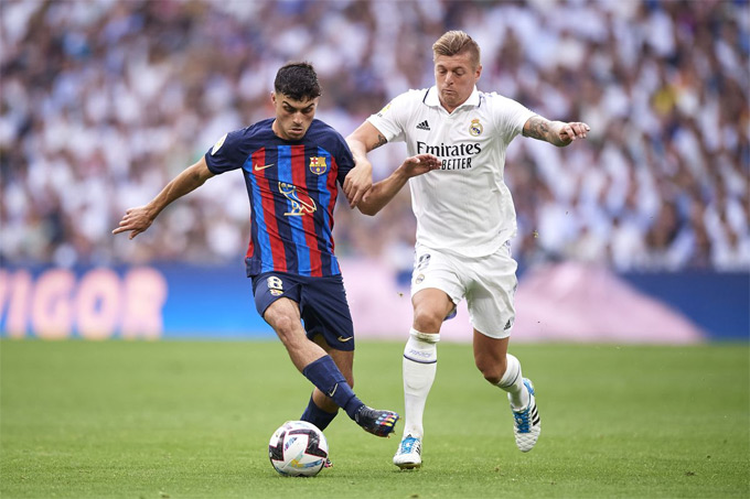 Kroos khen ngợi tài năng của Pedri
