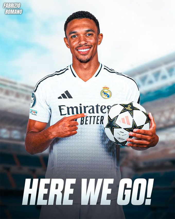 Trent Alexander-Arnold gia nhập Real Madrid=