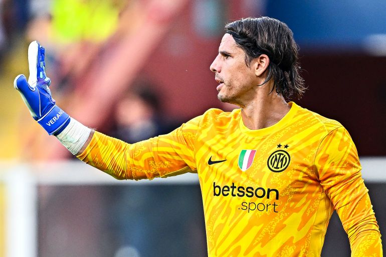 Thủ môn Yann Sommer đứng thứ năm trong BXH thi đấu trên 4000 phút