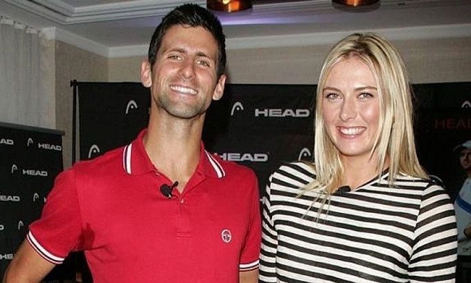 Djokovic đã có kế hoạch hợp tác với Sharapova sau khi giải nghệ
