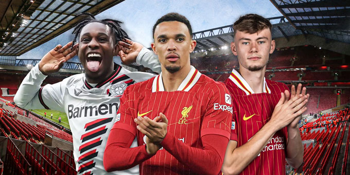 Frimpong (trái) hoặc Bradley (phải) sẽ là phương án thay Alexander-Arnold