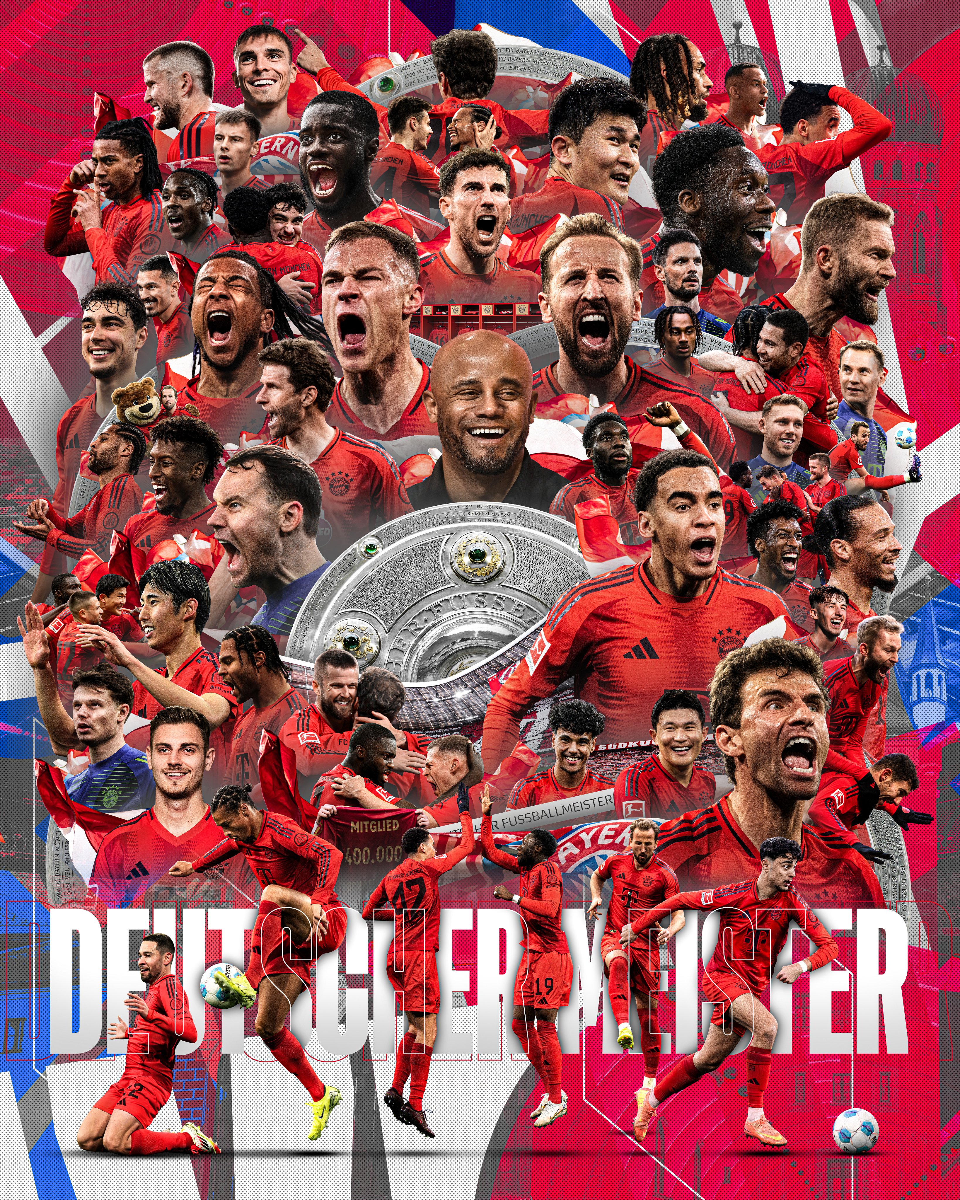 Bayern Munich vô địch Bundesliga 2024/25