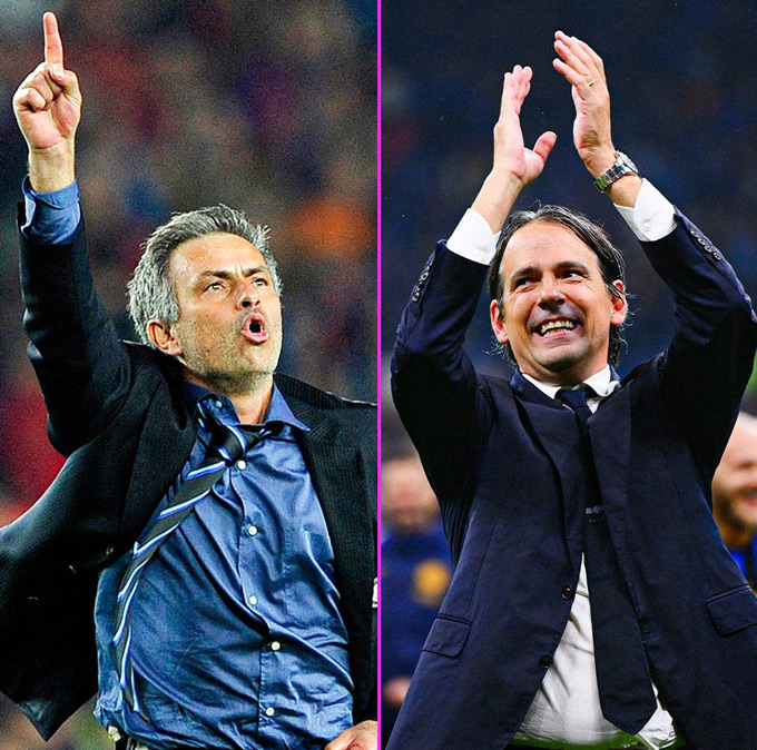 Mourinho và Inzaghi có tính cách trái ngược nhau