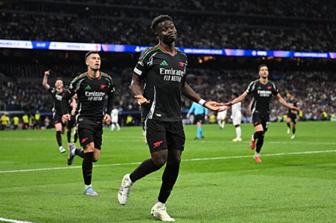 Arsenal thi đấu rất hay trên sân khách mùa này tại Champions League
