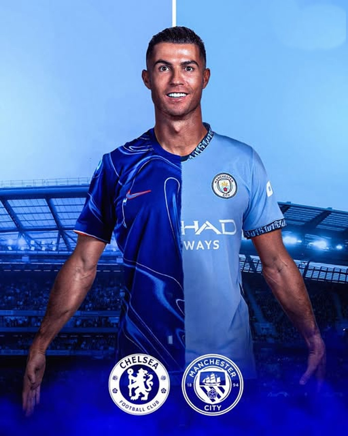 Ronaldo được liên hệ với Chelsea và Man City nhưng Waddle cho rằng thương vụ này chỉ là trò lố
