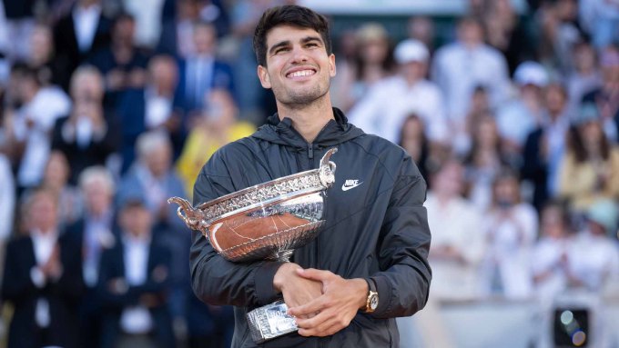 Alcaraz đăng quang Roland Garros năm ngoái