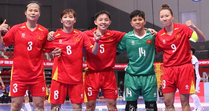 ĐT futsal nữ Việt Nam thắng khá vất vả trước Hong Kong 
