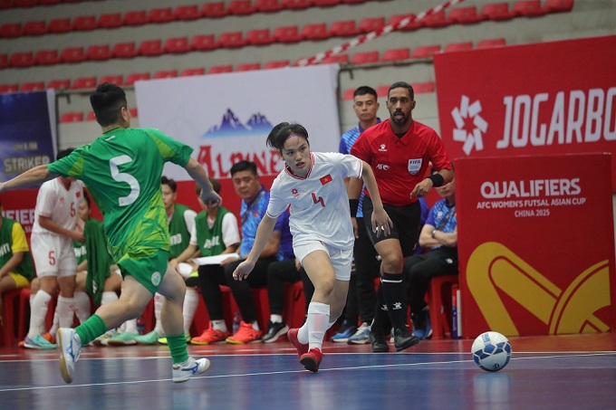 ĐT futsal nữ Việt Nam sẽ vào tứ kết nếu thắng Philippines vào trưa nay
