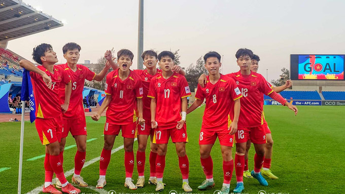 U16 Việt Nam có một số cầu thủ từng dự VCK U17 châu Á 2025