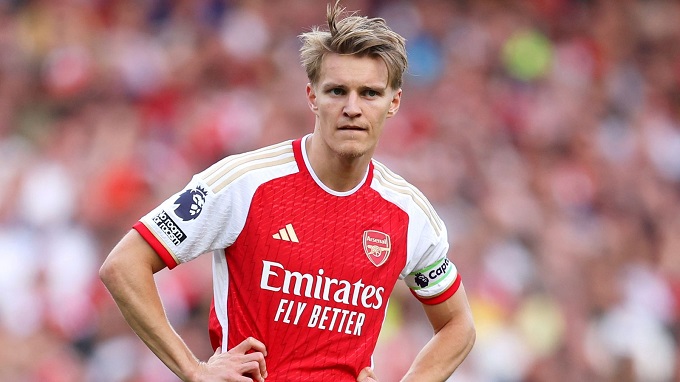 Odegaard thể hiện quá nhạt nhòa