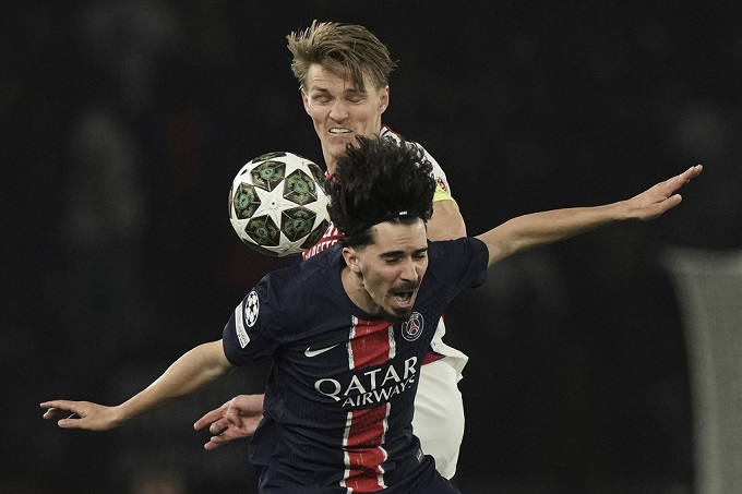 Odegaard vẫn chưa tìm lại được chính mình