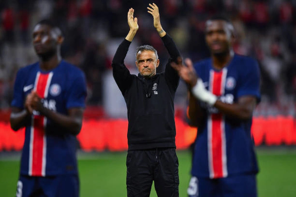 Sau 10 năm, Enrique lại bước vào một trận chung kết, và lần này với PSG