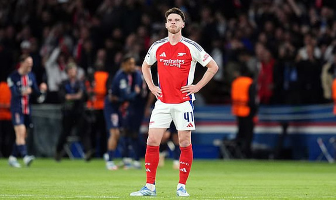 Arsenal lỡ hẹn với chung kết Champions League