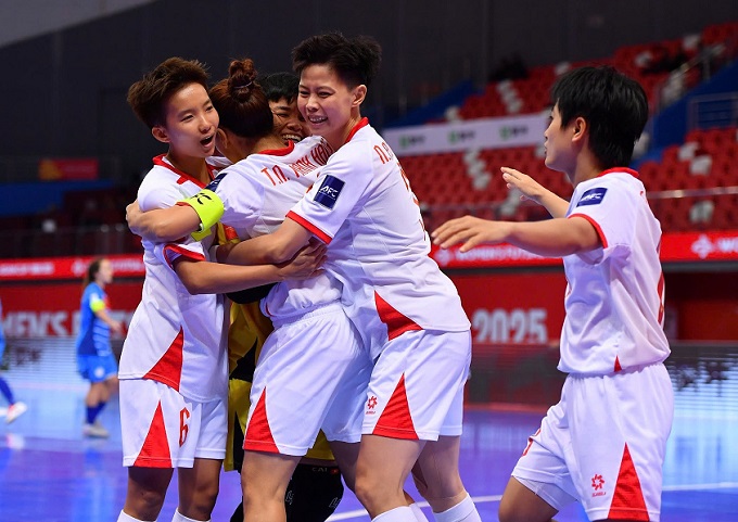 ĐT futsal nữ Việt Nam đã có 2 trận thắng 