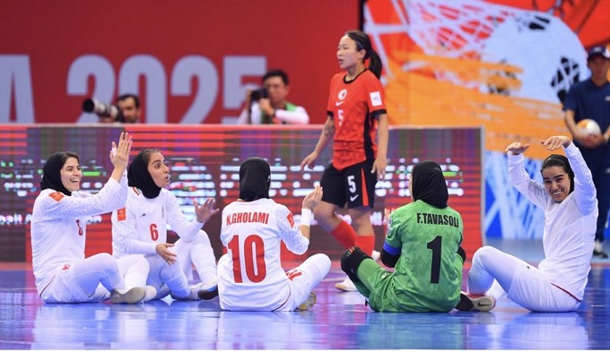 Iran sẽ tranh ngôi đầu với ĐT futsal nữ Việt Nam 